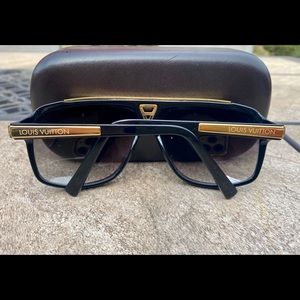 Louis Vuitton Z0350W Sunglasses - Black and Gold
